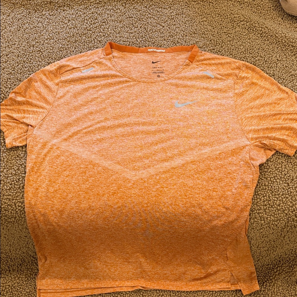 Nike Bright Orange Sports Tee